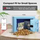 Goldenkey Small Kids Safe, Digital Mini Safes, Money Safe Box, Blue