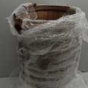 Marsui 8 Pcs Natural Wooden Fruit Baskets 11'' x 6.5'' - Fall Thanksgiving Halloween Decoration, Farmhouse Harvest Storage Bin, Portable Handle Apple Basket for Kitchen Farm Party Home Gift Giving