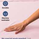 Extra Deep Full Fitted Sheet - Hotel Luxury Single Fitted Sheet Only - Easily Fits 18 inch to 24 inch Mattress - Ultra Soft, Wrinkle Free with Extra Deep Pockets - Breathable & Comfy - Lavender Pink