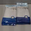 100% PEVA Heavy Duty Clear Shower Curtain Liner (70" x 72"): 2 Packs Shower Curtain Liner