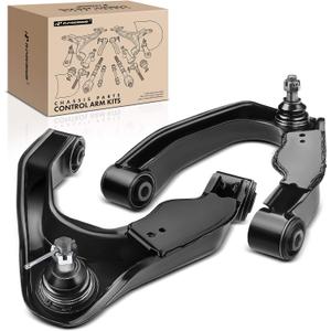 A-Premium 2 x Front Upper Control Arm, with Ball Joint & Bushing, Compatible with Nissan Frontier 1998-2004, Xterra 2000-2004, 4WD