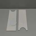 Faucet Mat for Kitchen Sink  Diatomite Stone Drying Mat & Sink Protector, Prevent Moisture  Sink Splash Guard Water-Absorbing Stone Tray for Bathroom Counter (Light Grey,23.6" x 3.9")