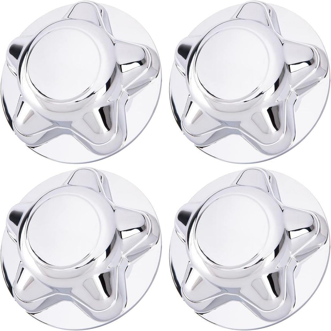 7 Inch Chrome Center Caps Compatible with Ford 1997-2003 F150 F-150 97-02 Expedition - F150 Hubcaps with 5-Lug Steel Wheel (4Pcs)
