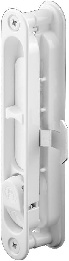 Prime-Line A 222 Sliding Screen Door Latch, White (Single Pack)