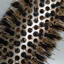 Round Brush for Blow Drying, Nano Thermal Ceramic & Ionic Tech Hair Brush with Boar Bristles, Professional Round Barrel Brush for Styling, Curling & Straightening by Sndyi (2.9 Inch, Barrel 1.7 Inch)