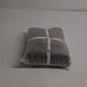 JIYUAN 100% Washed Cotton Sheet Set 4 Pieces Queen,1 Fitted Sheet,1 Flat Sheet and 2 Pillowcases,Comfy and Breathable Linen Like Bedding Set,Chocolate Brown