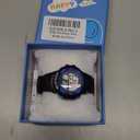 Juboos Kid's Digital Watch for Boys and Girls, Waterproof LCD Digital Sports Kids Watch with 7 Color LED Lights, Stopwatch, Alarm (Pitch black)