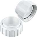 Dreyoo 2 Pcs Salt Cell 2" Union Replacement Kit Compatible with Hayward Salt Chlorine Generators, GLX-Cell-Union, Hayward T-3 T-15 Cleaner Coupler for Pool Part Spa Pump Union Assembly
