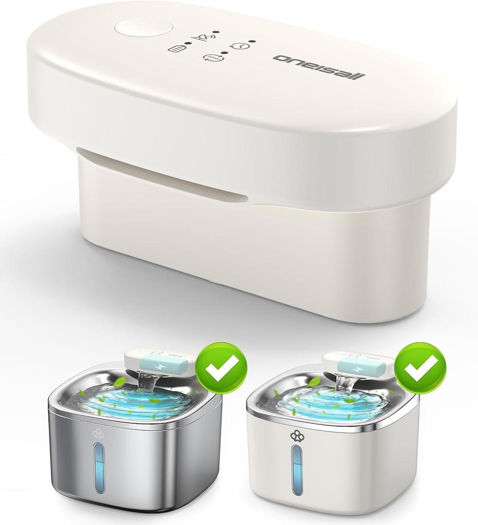 oneisall Battery Module and Control Panel for PW04 3.5L Smart Cordless Cat Water Fountain (for Model PW04)