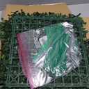 Artificial Grass Wall Panel Backdrop,10" X 10" 12P(8.4 sqft) UV-Anti Greenery Boxwood Panels for Indoor Outdoor Green Wall Decor & Ivy Fence Covering Privacy