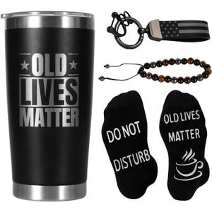 Birthday Gifts for MenChristmas Best for Dad Retirement Old Lives Still Matter Gifts for Him Grandpa Uncle Unique Presents Ideas Tumbler Multitool