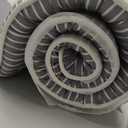 Premium Foam Japanese Floor Mattress Futon Mattress,100% High Density Comfortable Foam, Thicken Tatami Mat Sleeping Pad, Portable Kids Adults Sleeping Mats for Guest Room, Dormitory (Twin( 80 x 39 ), Pale Gray)