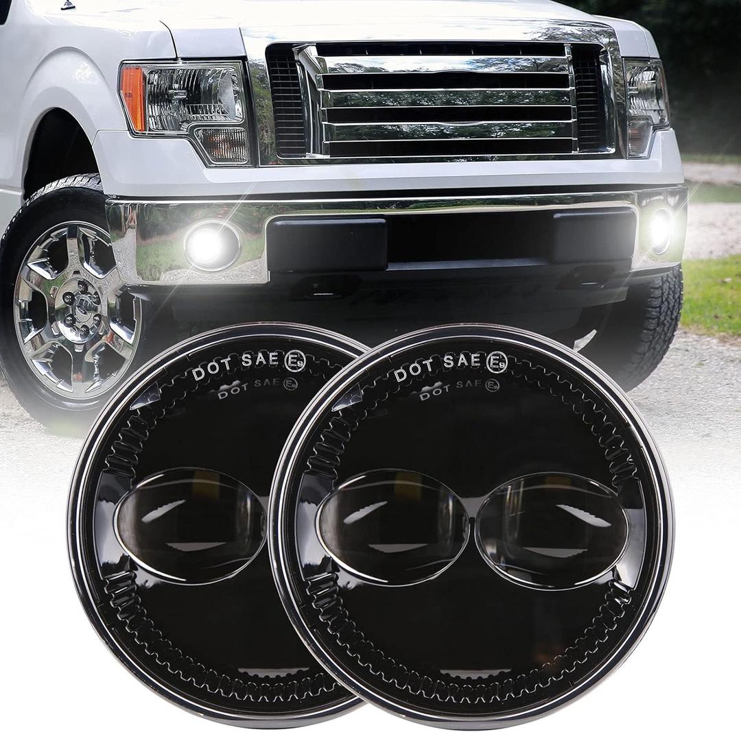 LED Fog Lights Bumper Driving Lamps Assembly Replacement for Ford F150 2006 2007 2008 2009 2010 2011 2012 2013 2014 F150