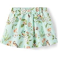 Gymboree Girls and Toddler Pull-on Skirts, Floral Green Size 2T