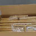 Luuuuucky Sign holder, Adjustable Wedding Sign Holder, Welcome Sign Stand With Leather Sign Hanging Straps, 71”x31”x 20” Heavy Duty Ease Sign Stand for Wedding, Bridal Shower, Birthday Party, Baby Shower or Any Event (Gold, M)