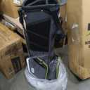 Izzo Golf Izzo Ultra Lite Stand Golf Bag with Dual-Straps & Exclusive Features, Natural