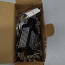 Twinkling Fairy Lights Plug in, 10FT 200LED Twinkle Lights - Firecracker String Lights, Christmas Tree Lights Waterproof for Bedroom, Garden, Patio, DIY Wreath, Indoor Outdoor Christmas Decorations (1pack, Cool white+Blue white twinkle)