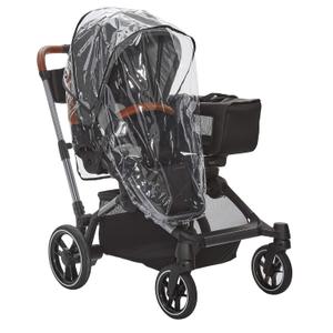 Contours Baby Clear Stroller Rain Cover, Travel Waterproof Weather Shield, Windproof, Protects from Dust and Snow, Baby Stroller Accessory