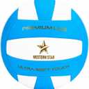 2 x Western Star Indoor Volleyball - Official Size - Soft-Touch Volleyball - Indoor Volleyball - Premium and Durable Design
