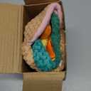 XIUGOAL Dog Toys to Keep Them Busy, 3 Pack No Stuffing Interactive Dog Toys with Crinkle, Squeaky Puppy Chew Toys for Small, Medium Breeds