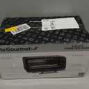 Elite Gourmet 2-Slice Toaster Oven Aluminum,Glass,Plastic Black