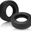 20x8-8 Lawn Mower Tires with Rim (3/16" Keyway), Replaces for Natural Rubber Turf Tires 20x8.00-8 (check Tire Sidewall) Pneumatic 4 Ply Tubeless |3.5" Offset | Bore ID 3/4"|965 Pounds Capacity (2 Pcs)