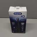 Oral-B Rechargeable Electric Toothbrush, iO2 Starter Kit, 3 Cleaning Modes, Automatic Pressure Sensor to Protect Gums, 2 Brush Heads, Night Black