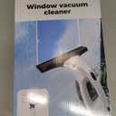Window Vacuum Squeegee Cordless, Electric Window Cleaner Tool with Water Collection Tank, Window Cleaning Kit Shower Squeegee for Glass Doors, Windows, Mirrors, Car Whit