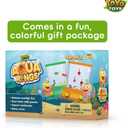 YoYa Toys Aqua Rings Handheld Water Game - Set of 2 - Water Ring Toss and Basketball Hoop Toy - Gift for Ages 3 4 5 6 7 8 9 - Nostalgic 80's 90's Retro Mini Games - Fun Car Road Trip Travel Activities, Small