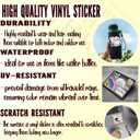 6 x (3PCS) I'm Nicer Than My face Looks Sticker. Funny Inspired, Inspirational Motivational Gifts, Waterproof Vinyl Decal for Water Bottles, Laptops, Phones, Tumblers, Size 2,8 x 3 Inch