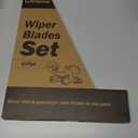 OEM Quality Windshield Wiper Blades, 18 and 18 DSV Standard Car Wiper Blades With Universal U/J Hook Only, Automotive Replacement Wiper Blades for my Car, Water Repellency Wiper Blade, Pack of 2