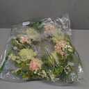 Puleo International 24" Artificial Hydrangea and Dogwood Floral Spring Door Wreath