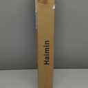 Haimin Grasscloth Wallpaper Textured 24in X 393in Fabric Contact Paper Textured Linen Peel and Stick Self-Adhesive Thick Vinyl Embossed Wallpaper (Light Green)