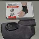 EMSense Triple Therapy Foot Massager | 3 in 1 Cordless & Portable Massager with 3 Vibration Modes & 3 Heat Levels - 1 Pack