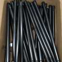 8 Pack String Light Poles for Deck,5 Ft String Light Poles for Outside with Fixing Clips,Metal Poles for Outdoor String Lights, Hanging Light Poles for Fence Garden Backyard Wall Bistro (8 PACK)
