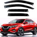KPY Rain Guards Fit for 2017-2022 Nissan Rogue Sport, Out-Channel Window Visors Vent Wind Deflectors 4PC, Car Accessories for 17-21 Nissan Qashqai (Sport Model Only)