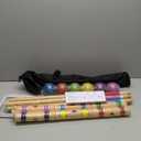 Pointyard Six Player Croquet Set, 28 Croquet Set with Wooden Mallets/Colored Ball/Wickets/Stakes for Adults/Teenager/Family-Perfect for Lawn/Backyard Game/Park (Includes Carry Bag)