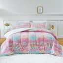 HCORA Faux Fur Queen Comforter Set - Super Soft & Warm Plush Shaggy Bed Comforter, Cozy Fuzzy Bedding Comforter Sets for Fall and Winter, Non-Shedding, 3 Pcs(1 Comforter + 2 Pillowcases)