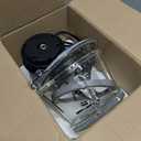 Kitchen in the box Mini Food Processor, Electric Meat Grinder & Food Chopper with 400W Powerful Veggie Chopper-One 3 Cup Bowl & S Blades for Meat/Fish/Vegetable/Baby Food