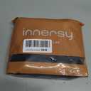 INNERSY Women's High Waisted Underwear Cotton Panties Regular & Plus Size 5-Pack (Black, XXL)