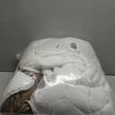 Faux Fur Mattress Pad Quilted Fitted Mattress Cover, Fluffy Warm Soft Breathable Mattress Protector, Mattress Topper with 8-21" Deep Pocket (Khaki, King)