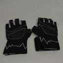 MhIL Workout Gloves for Women  Breathable Gym Gloves for Women with Palm Protection and Enhanced Grip  Padded Weight Lifting Glove for Womens with Wrist Wraps Support Weightlifting Exercise Cycling (S - XS: 6.3  7.4 / 16  19 cm, Black and Grey)