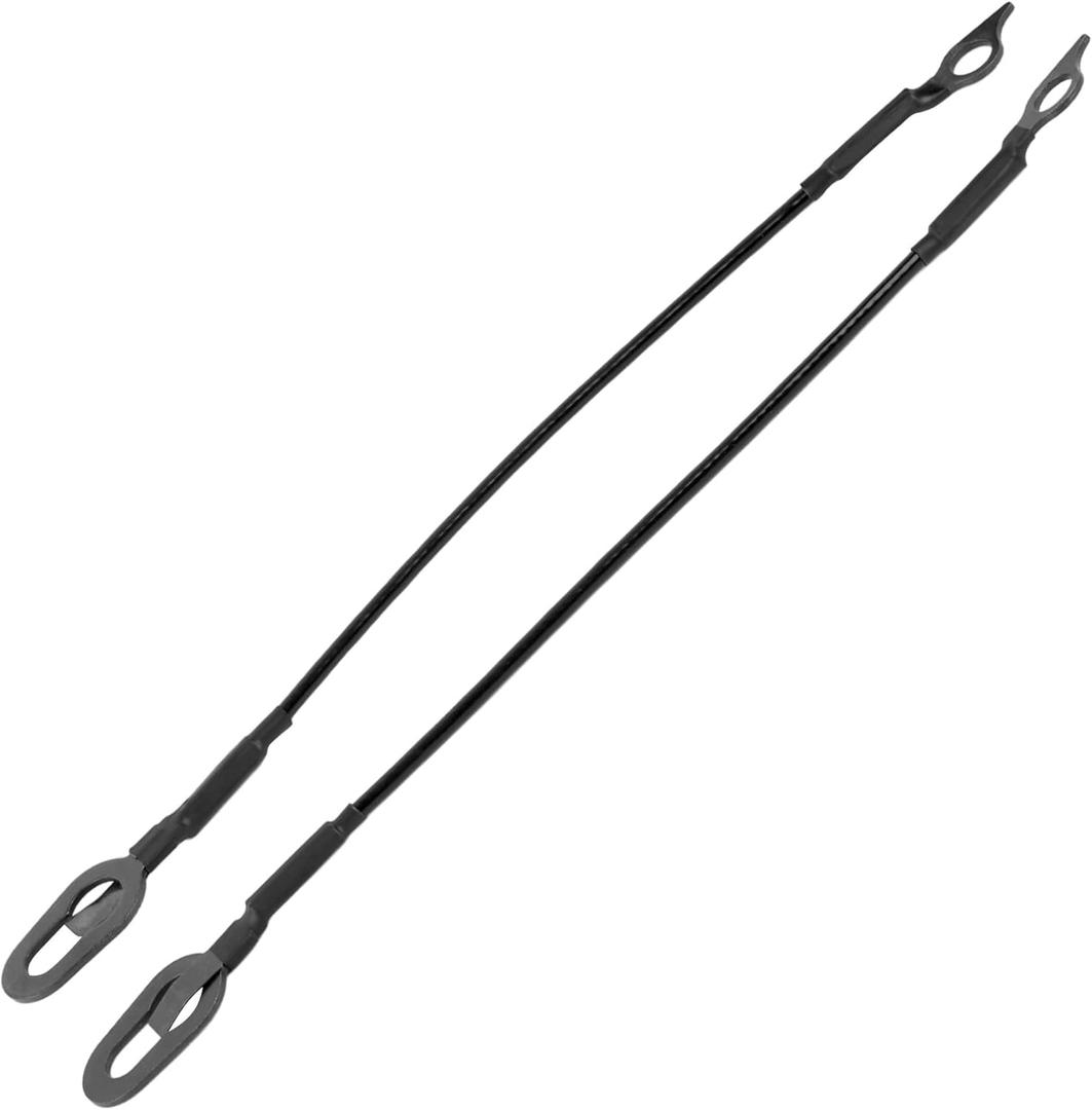 Truck Replacement Tailgate Cables Straps 55174827AC 55174826AC Compatible with 1987-2011 Dodge Dakota, 2006-2009 Raider Pickup