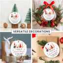 3 x Friend Ornaments for Women 2025 - If Everyone Had A Friend Like You, The World Would Be A Better Place, Friendship Ornaments for Christmas Tree, Meaningful for Friends Bestie Women