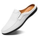 Men’s Slip-On Loafers Handmade Leather Slippers Breathable Comfortable Soft Hand Stitched no-heel Casual Shoes For Men
10
