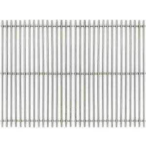17.5" Stainless Steel 7639 Gas Grill Grates for Weber Spirit 300 Series, Spirit 700, Genesis Silver B/C, Genesis Silver B & C, Genesis Gold B & C, Genesis Platinum B & C, Genesis 1000-3500