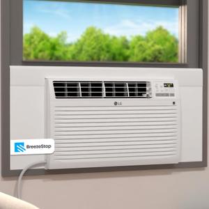 Breeze Stop Surround Insulation Side Panels White for Window AC Unit Indoor Air Conditioner Cover for Winter and Summer ( Fits 36" - 40" Wide Window)