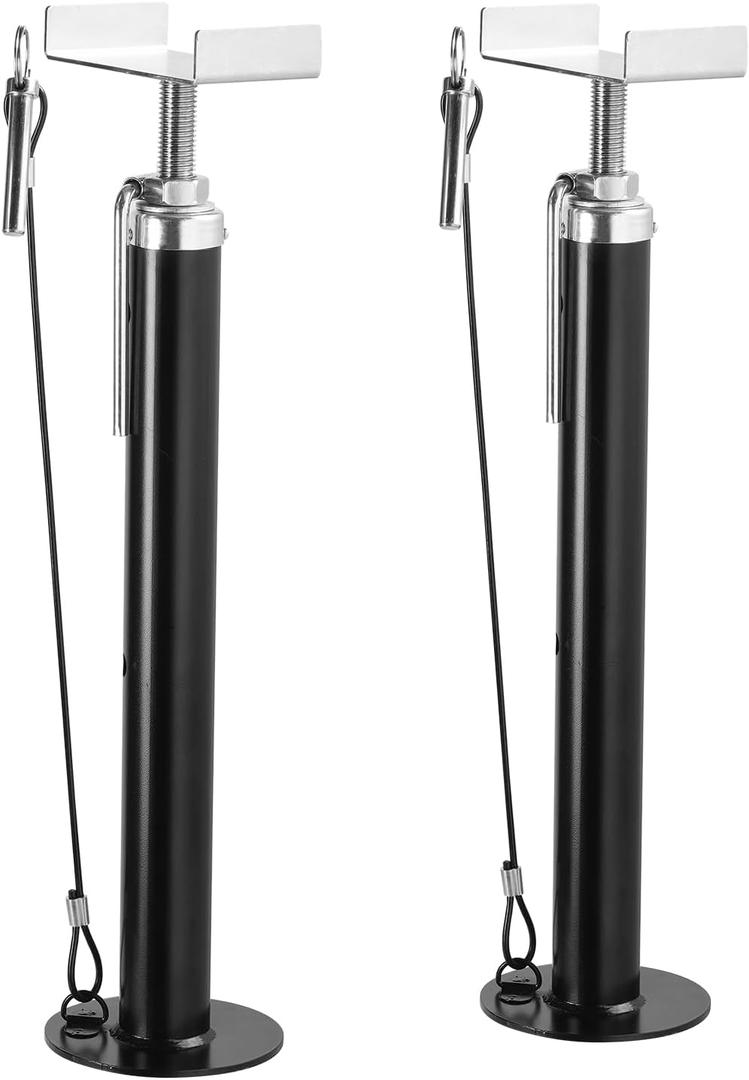 VEVOR RV Slide Out Support Jacks, 5000 lbs Capacity Each Slide Out Stabilizer, Adjusts from 20"-48" Camper Slide Out Support Jacks, Heavy-Duty Slideout Stabilizers for RV, Camper and Travel Trailer