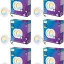 Philips LED Retrofit Downlight, 12 Lights, 5/6-inch, EyeComfort, Easy to Install, 5 CCT Settings, Soft White Light to Daylight, Dimmable, IC Rated, Long Lifetime, CRI 90