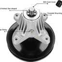 918-04865A Spindle Assembly fit for Cub Cad Mower - 618-04636 Deck Spindles fit for Cub Cad LTX1045 LTX1046, Craftsman LT2000 LT2500, Greaseable Spindle for Troy Built MTD Riding Lawn Tractor